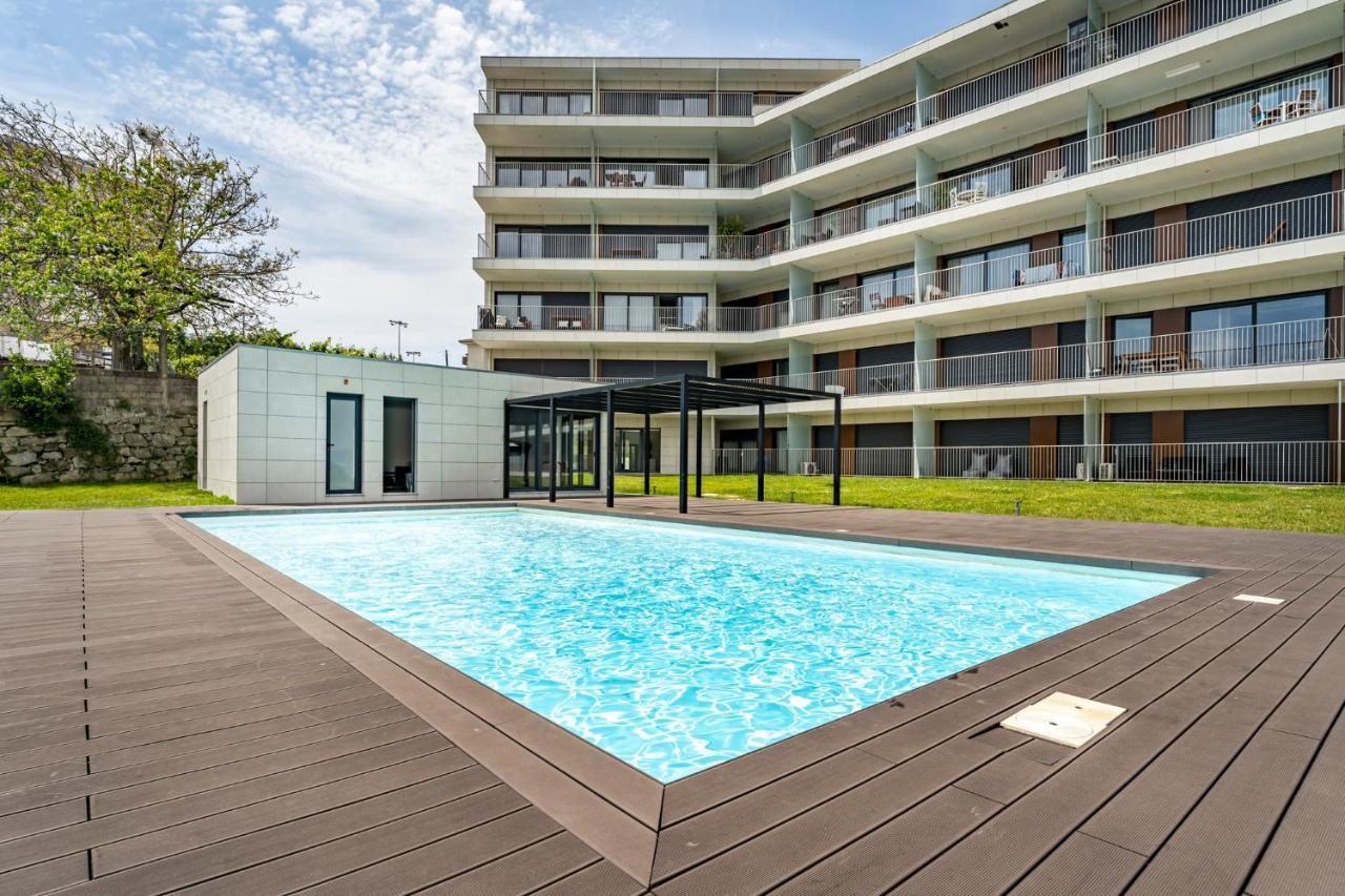 Antas Park Flat With Pool Lägenhet OOporto Exteriör bild